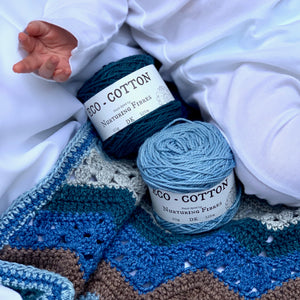 Betty McKnit's 6 Day Baby Blanket Kit| Re-imagined in Nurturing Fibres