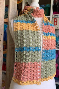 Four Seasons Scarf Kit | A crocheted pattern by Bizzy Crochet