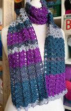 Load image into Gallery viewer, Four Seasons Scarf Kit | A crocheted pattern by Bizzy Crochet