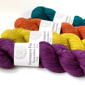 Nurturing Fibres | SingleSpun Lace Yarn: 100% Merino Wool