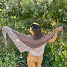 Load image into Gallery viewer, Shoreline Shawl Digital Pattern | A knitted shawl by Juanita Muir