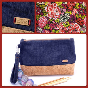 A Little Twisted | Pinotage Project Bag