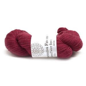 Nurturing Fibres SuperTwist Sock Yarn in Claret