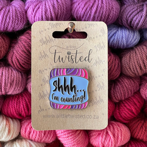 A Little Twisted | Enamel Lapel Pins
