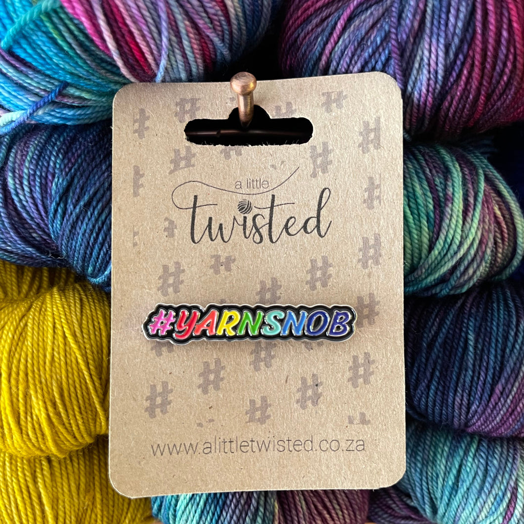 A Little Twisted | Enamel Lapel Pins
