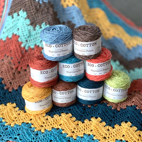 Betty McKnit's 6 Day Baby Blanket Kit| Re-imagined in Nurturing Fibres