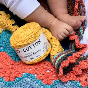 Betty McKnit's 6 Day Baby Blanket Kit| Re-imagined in Nurturing Fibres