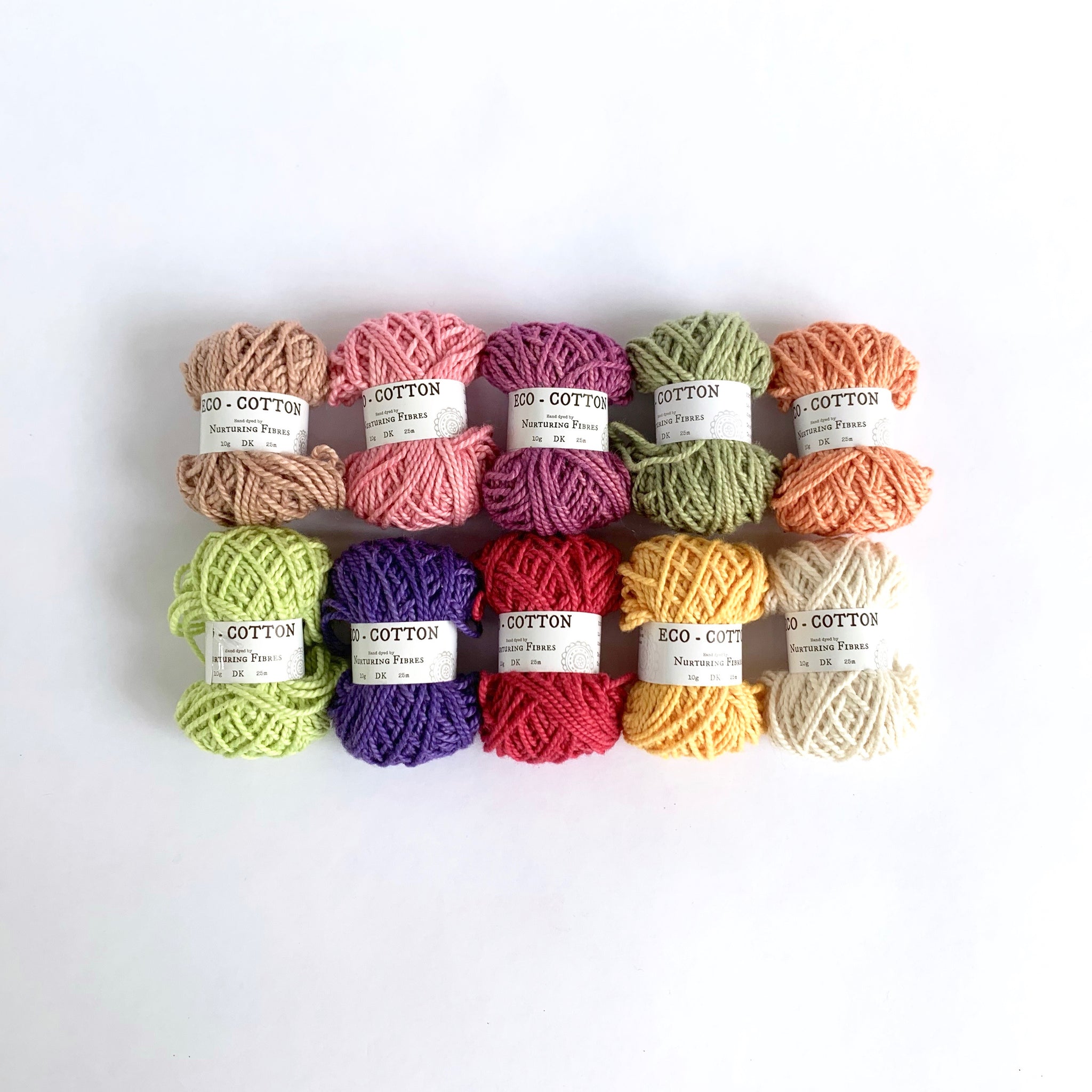 Nurturing Fibres  Eco-Lush Speckled Yarn: Cotton & Bamboo Blend