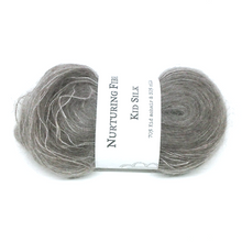 Load image into Gallery viewer, Nurturing Fibres Kid Silk Lace in Driftwood