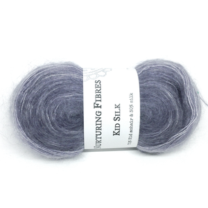 Nurturing Fibres Kid Silk Lace in Smokey Nights