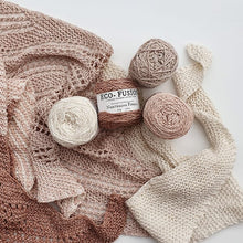Load image into Gallery viewer, Mochaccino Shawl Kit | A knitted Shawl by Juanita Muir