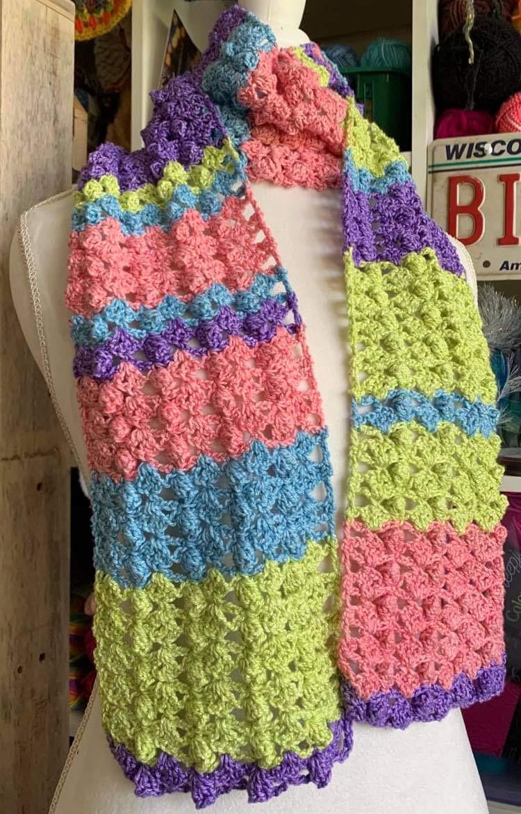 New Custom Crochet Scarf Kit Make Market Everything You Need To Make Scarf,  Gift