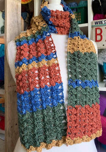 Four Seasons Scarf Kit | A crocheted pattern by Bizzy Crochet