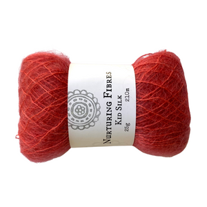 Nurturing Fibres |  Kid Silk Lace: Brushed Mohair & Silk Yarn