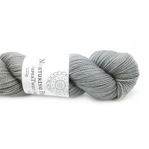 Nurturing Fibres SuperTwist Sock Yarn Silver