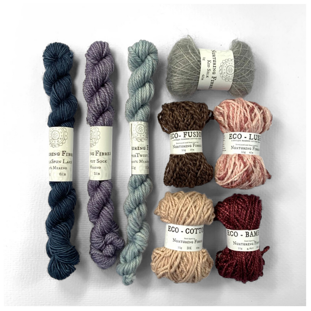 Nurturing Fibres | Twisties & Bonbons Sampler Pack